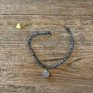 Love, Poppy Grey Choker Necklace